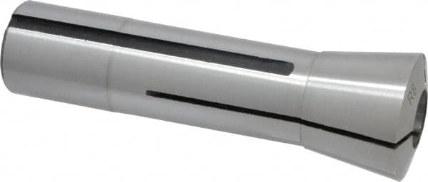 Interstate - 9/16 Inch Steel R8 Collet - 7/16-20 Drawbar Thread, 0.0007 Inch TIR - Exact Tooling