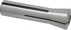 Interstate - 9/16 Inch Steel R8 Collet - 7/16-20 Drawbar Thread, 0.0007 Inch TIR - Exact Tooling