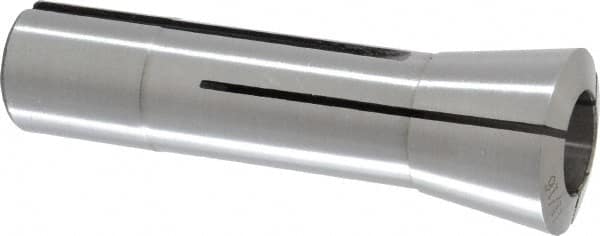 Interstate - 11/16 Inch Steel R8 Collet - 7/16-20 Drawbar Thread, 0.0007 Inch TIR - Exact Tooling