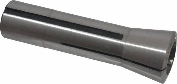 Interstate - 25/32 Inch Steel R8 Collet - 7/16-20 Drawbar Thread, 0.0007 Inch TIR - Exact Tooling