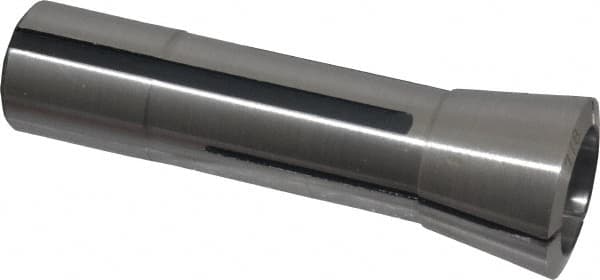 Interstate - 7/8 Inch Steel R8 Collet - 7/16-20 Drawbar Thread, 0.0007 Inch TIR - Exact Tooling