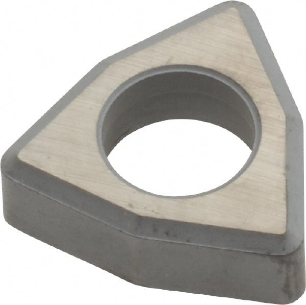 Kennametal - 1/2" Inscribed Circle, Trigon Boring Bar Shim for Indexables - 3/16" Thick, IWSN Shim Style, Negative Rake, Left Hand, Right Hand Cut - Exact Tooling