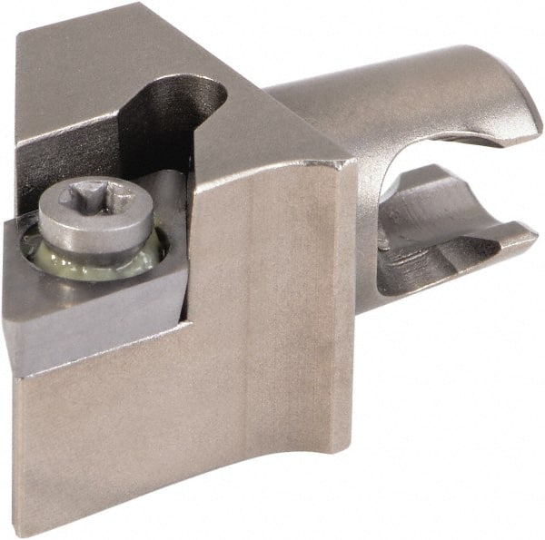Kennametal - Right Hand Cut, Size KM16, DC..11T308 Insert Compatiblity, Modular Turning & Profiling Cutting Unit Head - 10mm Ctr to Cutting Edge, 20mm Head Length - Exact Tooling