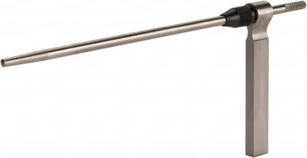 Starrett - 6 Inch Long, Height Gage Depth Gage Attachment - For Use with Starrett Vernier Height Gage No. 255 - Exact Tooling