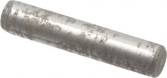 Value Collection - 1/8" Diam x 5/8" Pin Length Alloy Steel Oversized Dowel Pin - C 50-58 Hardness, 3,200 Lb Breaking Strength, 1 Beveled & 1 Rounded End - Exact Tooling