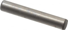 Value Collection - 1/8" Diam x 3/4" Pin Length Alloy Steel Oversized Dowel Pin - C 50-58 Hardness, 3,200 Lb Breaking Strength, 1 Beveled & 1 Rounded End - Exact Tooling