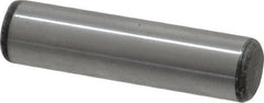 Value Collection - 3/8" Diam x 1-1/2" Pin Length Alloy Steel Oversized Dowel Pin - C 50-58 Hardness, 28,700 Lb Breaking Strength, 1 Beveled & 1 Rounded End - Exact Tooling