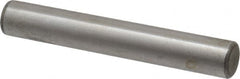 Value Collection - 3/8" Diam x 2-1/2" Pin Length Alloy Steel Oversized Dowel Pin - C 50-58 Hardness, 28,700 Lb Breaking Strength, 1 Beveled & 1 Rounded End - Exact Tooling