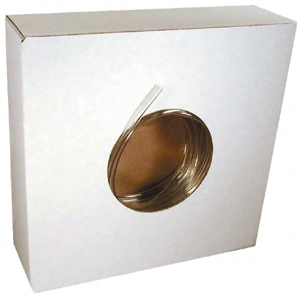 Coilhose Pneumatics - 0.16" ID x 1/4" OD, 100' Long, Polyurethane Tube - Clear, 175 Max psi, -60 to 200°F - Exact Tooling