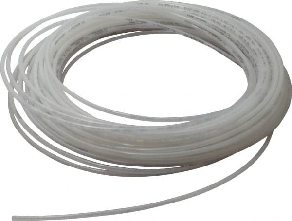 Coilhose Pneumatics - 0.106" ID x 5/32" OD, 100' Long, Polyethylene Tube - Natural, 166 Max psi, -60 to 200°F - Exact Tooling