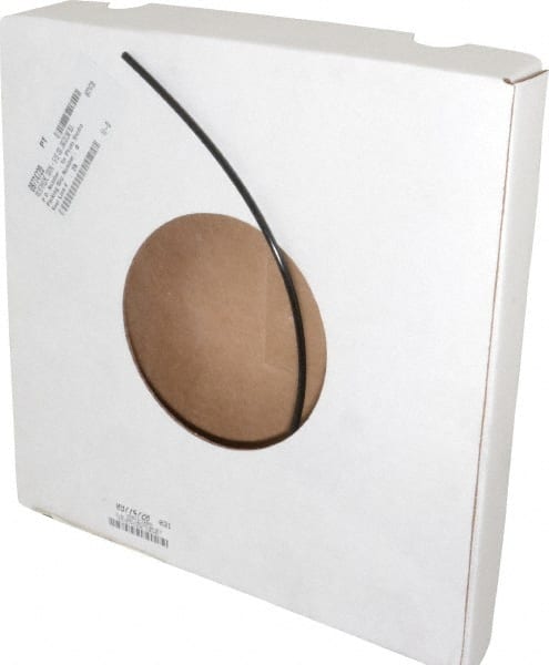 Coilhose Pneumatics - 0.106" ID x 5/32" OD, 100' Long, Polyethylene Tube - Black, 166 Max psi, -60 to 200°F - Exact Tooling