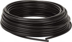 Coilhose Pneumatics - 0.17" ID x 1/4" OD, 100' Long, Polyethylene Tube - Black, 173 Max psi, -60 to 200°F - Exact Tooling