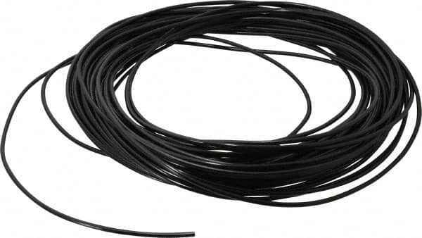 Coilhose Pneumatics - 0.093" ID x 5/32" OD, 100' Long, Polyurethane Tube - Black, 176 Max psi, -60 to 200°F - Exact Tooling