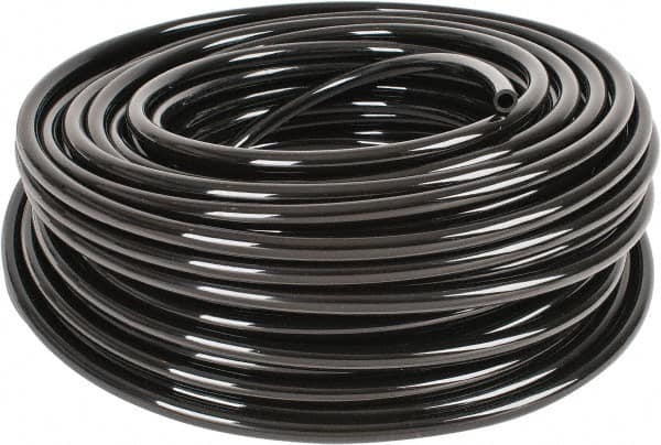 Coilhose Pneumatics - 1/4" ID x 3/8" OD, 100' Long, Polyurethane Tube - Black, 147 Max psi, -60 to 200°F - Exact Tooling