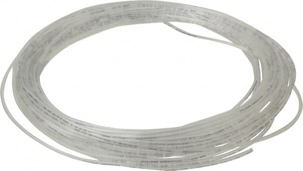 Coilhose Pneumatics - 1/16" ID x 1/8" OD, 50' Long, Polyurethane Tube - Clear, 233 Max psi, -60 to 200°F - Exact Tooling