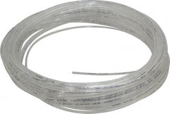 Coilhose Pneumatics - 0.093" ID x 5/32" OD, 100' Long, Polyurethane Tube - Clear, 176 Max psi, -60 to 200°F - Exact Tooling