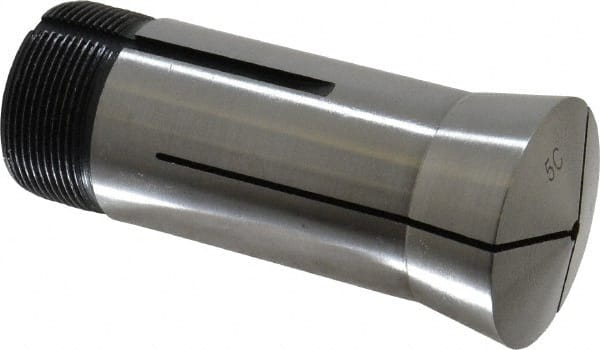 Interstate - 3 mm 5C Round Collet - 1.047-24 Internal Thread Size, Steel - Exact Tooling