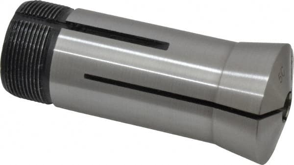 Interstate - 9 mm 5C Round Collet - 1.047-24 Internal Thread Size, Steel - Exact Tooling
