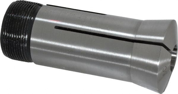 Interstate - 13 mm 5C Round Collet - 1.047-24 Internal Thread Size, Steel - Exact Tooling
