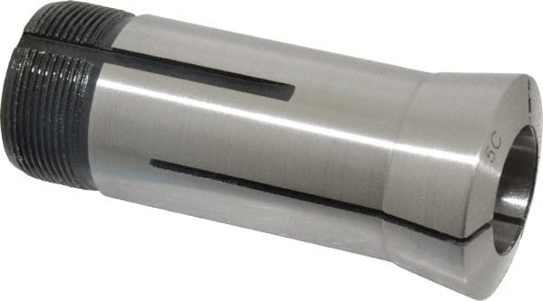 Interstate - 21 mm 5C Round Collet - 1.047-24 Internal Thread Size, Steel - Exact Tooling