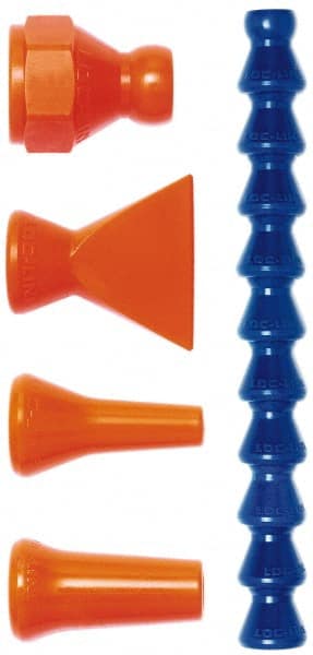 Loc-Line - 1/4" Hose ID, Coolant Hose Kit - For Loc-Line Modular Hose Systems - Exact Tooling