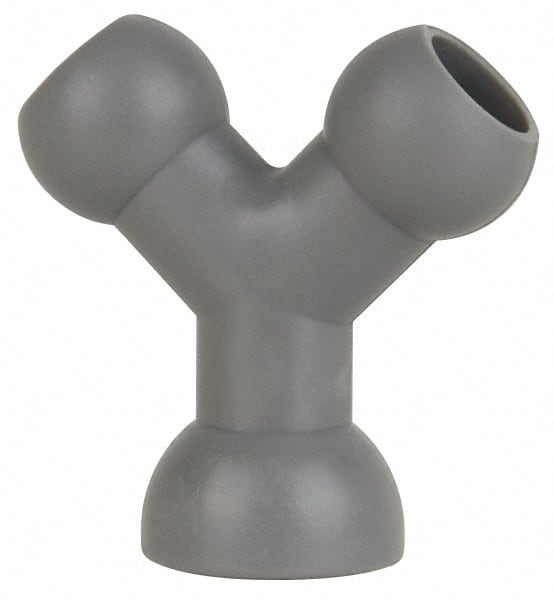 Cedarberg - 1/4" Hose Inside Diam, Coolant Hose Y-Fitting - Female to Female, for Use with Snap Together Hose System, 2 Pieces - Exact Tooling