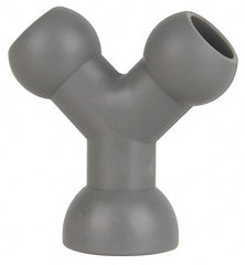 Cedarberg - 1/4" Hose Inside Diam, Coolant Hose Y-Fitting - Female to Female, for Use with Snap Together Hose System, 2 Pieces - Exact Tooling