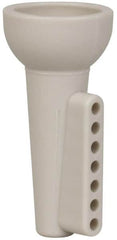 Cedarberg - 1/2" Hose Inside Diam x 1/2" Nozzle Diam, Coolant Hose Nozzle - For Use with Snap-Loc Modular Hose System, 2 Pieces - Exact Tooling