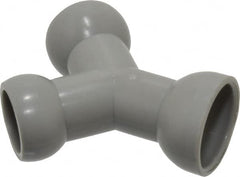 Cedarberg - 1/2" Hose Inside Diam, Coolant Hose Y-Fitting - Female to Female, for Use with Snap Together Hose System, 2 Pieces - Exact Tooling
