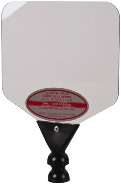 Cedarberg - 6 Inch Long x 6 Inch Wide Polycarbonate Replacement Shield - For Use With Opti Shield 8550-226 - Exact Tooling