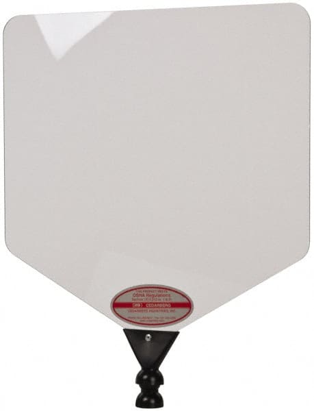 Cedarberg - 12 Inch Long x 12 Inch Wide Polycarbonate Replacement Shield - For Use With Opti Shield 8550-255 - Exact Tooling