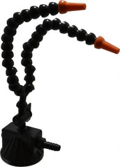 Cedarberg - 9" Hose Length, 1/8" Nozzle Diam, 1/4" Hose ID, Coolant Hose Kit - For Snap-Loc Modular Hose Systems - Exact Tooling