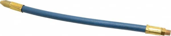 Coilhose Pneumatics - 12" Hose Length, 1/8" Nozzle Diam, 1/8" Hose ID, Coolant Hose - 1/8" NPT For Mist Coolant Systems - Exact Tooling