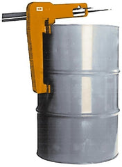 Made in USA - 3,000 Lb Load Capacity, 55 Gal Drum Lifter - For 55 Gal Drums - Exact Tooling
