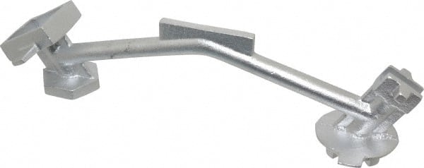 Value Collection - Cast Iron Drum Plug Wrench - For Use with Most Metal and Plastic Male and Female Plugs or Bung Nuts - Exact Tooling