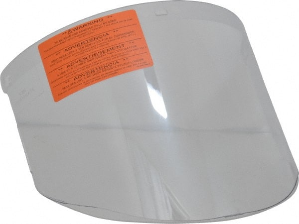 3M - Clear Propionate Welding Window - 9" High x 14-1/2" Wide x 0.8" Thick, Compatible with Aearo AOSafety 82500 & 82501 Headgear - Exact Tooling