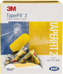 3M - Disposable, Uncorded, 32 dB Earplugs - Yellow, 200 Pairs - Exact Tooling