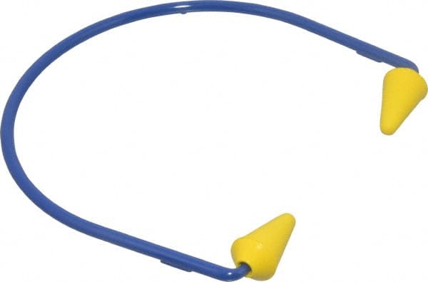3M - Reusable, Banded, 20 dB, Cone Earplugs - Yellow - Exact Tooling