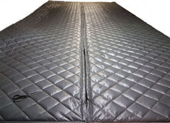 Singer Safety - 8' Long x 48" Wide, Fiberglass Panel - ASTM E-84 Specification, Metallic Gray - Exact Tooling