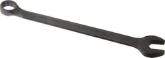 Proto - 23mm 12 Point Combination Wrench - 15° Offset Angle, 12-7/8" OAL, Steel, Black Finish - Exact Tooling