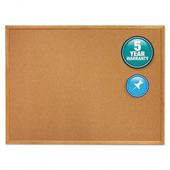 Quartet - Cork Bulletin Boards Style: Open Cork Bulletin Board Color: Natural - Exact Tooling