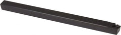 Kennametal - SCAC, Right Hand Cut, 10° Lead Angle, 3/8" Shank Height x 3/8" Shank Width, Neutral Rake Indexable Turning Toolholder - 6" OAL, CC..21.5. Insert Compatibility, Series Screw-On - Exact Tooling