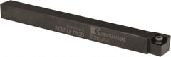 Kennametal - SCLC, Left Hand Cut, 5° Lead Angle, 1/2" Shank Height x 1/2" Shank Width, Neutral Rake Indexable Turning Toolholder - 6" OAL, CC..32.5. Insert Compatibility, Series Screw-On - Exact Tooling