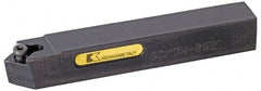 Kennametal - SCMC, Neutral Cut, 0° Lead Angle, 1" Shank Height x 1" Shank Width, Neutral Rake Indexable Turning Toolholder - 6" OAL, CC..32.5. Insert Compatibility, Series Screw-On - Exact Tooling