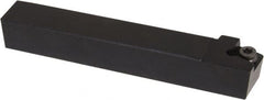 Kennametal - SCRC, Right Hand Cut, 15° Lead Angle, 1/2" Shank Height x 1/2" Shank Width, Neutral Rake Indexable Turning Toolholder - 3-1/2" OAL, CC..32.5. Insert Compatibility, Series Screw-On - Exact Tooling