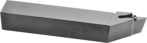 Kennametal - SVJB, Right Hand Cut, 3° Lead Angle, 5/8" Shank Height x 5/8" Shank Width, Neutral Rake Indexable Turning Toolholder - 4" OAL, VB..22. Insert Compatibility, Series Screw-On - Exact Tooling