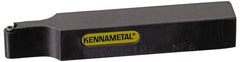 Kennametal - SROC, Neutral Cut, 0° Lead Angle, 1-1/4" Shank Height x 1-1/4" Shank Width, Neutral Rake Indexable Turning Toolholder - 6" OAL, RC..32.5. Insert Compatibility, Series Screw-On - Exact Tooling
