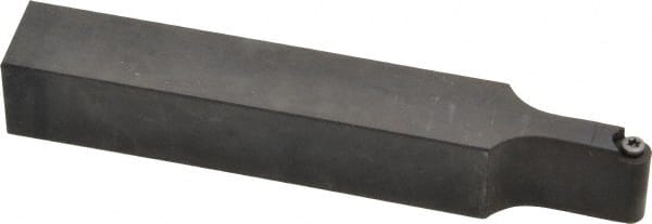 Kennametal - SROC, Neutral Cut, 0° Lead Angle, 5/8" Shank Height x 5/8" Shank Width, Neutral Rake Indexable Turning Toolholder - 4" OAL, RC..21.5. Insert Compatibility, Series Screw-On - Exact Tooling