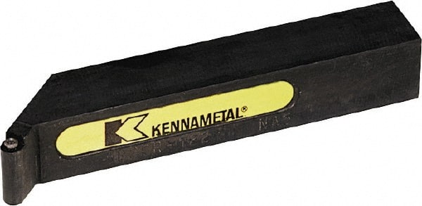 Kennametal - SRGC, Right Hand Cut, 0° Lead Angle, 25mm Shank Height x 25mm Shank Width, Neutral Rake Indexable Turning Toolholder - 150mm OAL, RC..10T3M0 Insert Compatibility, Series Screw-On - Exact Tooling