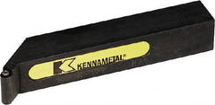 Kennametal - SRGC, Right Hand Cut, 25mm Shank Height x 25mm Shank Width, Neutral Rake Indexable Turning Toolholder - 150mm OAL, RC..0802M0 Insert Compatibility, Series Screw-On - Exact Tooling